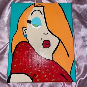 Jessica Rabbit Painting